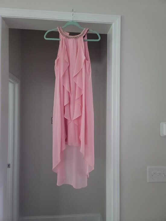 Dresses & Skirts - high low pink dress